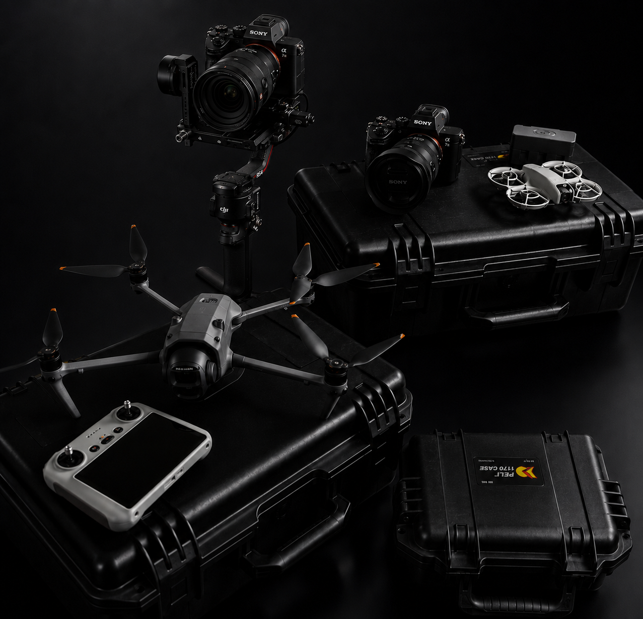 Aerial Excellence professional equipment